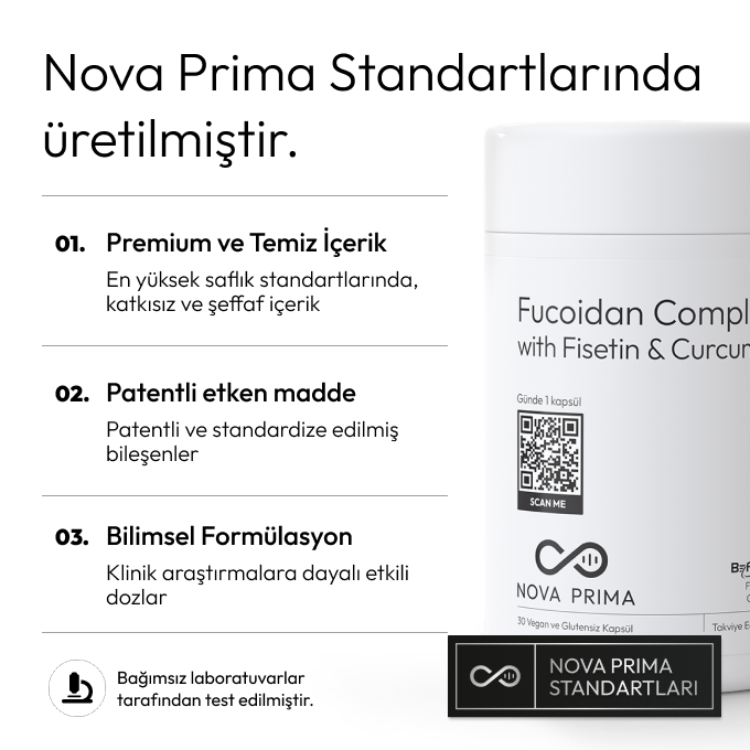 Fucoidan Complex with Fisetin & Curcumin – görsel 5